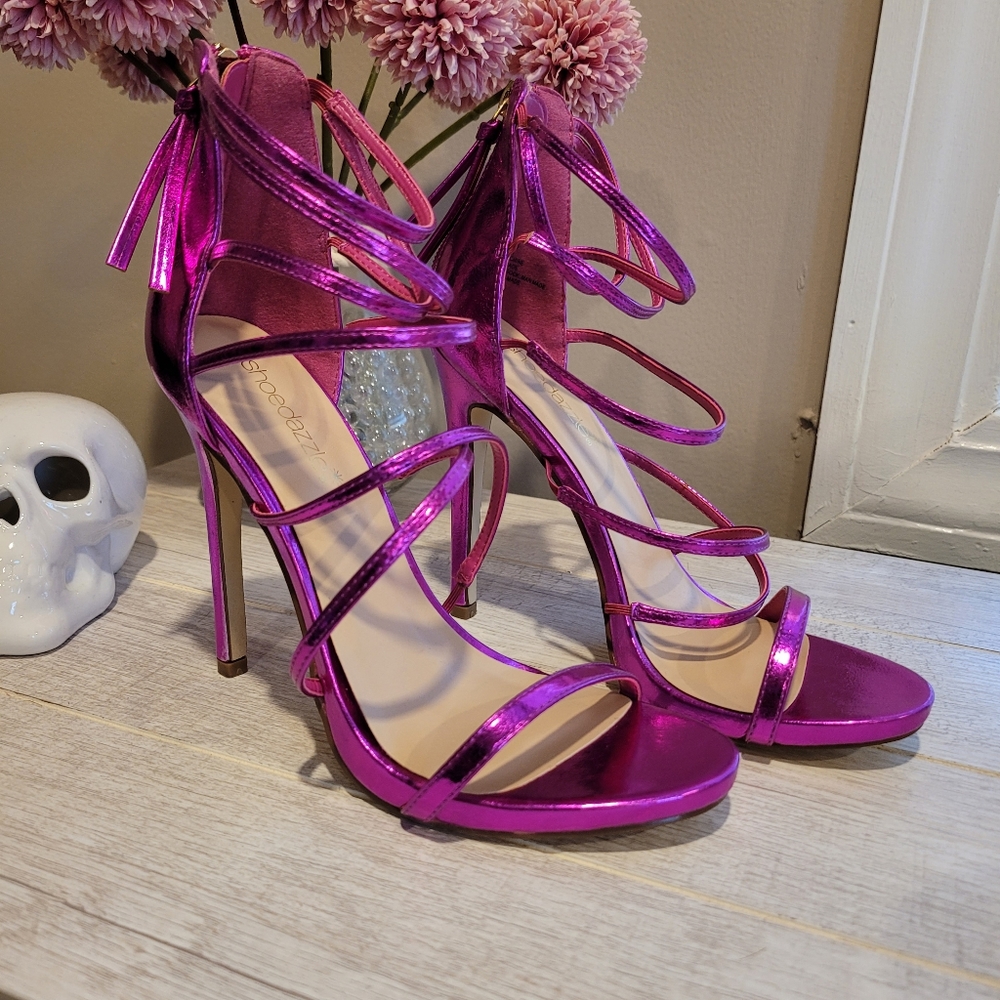 Strappy Heels - size 7